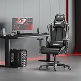 Hbada Gaming Stuhl Racing Stil Bürostuhl Ergonomischer PC-Stuhl mit Lendenwirbelstütze,...