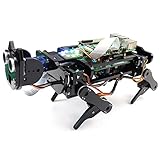 FREENOVE Robot Dog Kit for Raspberry Pi 5 4 B 3 B+ B A+, Walking, Self Balancing, Face Recognition,...