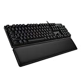 Logitech G513 mechanische Gaming-Tastatur, GX Brown Taktile Switches, RGB-Beleuchtung,...