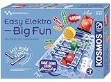 KOSMOS 620608 Easy Elektro - Big Fun, spannende Experimente zu Stromkreisen mit Reihen- und...