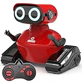 GILOBABY Roboter Kinder, Ferngesteuerter Roboter Spielzeug, RC Roboter mit LED-Augen und Musik,...