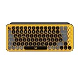 Logitech POP Keys Mechanische kabellose Tastatur mit anpassbaren Emoji-Tasten, Kompaktes Design,...