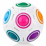 CUBIDI® Original Regenbogenball | Geschicklichkeitsspiel für Kinder und Erwachsene | Spannendes...