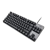 Logitech K835 TKL Kabelgebundene Mechanische Aluminium Tastatur - Tenkeyless PC Keyboard mit...