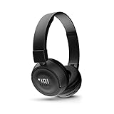 JBL T450BT On-Ear Bluetooth-Kopfhörer in Schwarz – Kabellose Ohrhörer mit integriertem Headset...