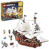LEGO 31109 Creator 3-in-1 Piratenschiff Set, Spielzeug mit 3 Baumöglichkeiten, Baue in...