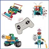 Think Gizmos Roboter Set für Kinder - Roboter zum Zusammenbauen - Ingenious Machines Bausatz für...