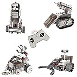Think Gizmos Ingenious Machines Mondforscher-Set - Roboter Kinder Spielzeug - Roboter Bausatz- 4...