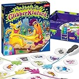 Ravensburger Kinderspiel Monsterstarker Glibber-Klatsch, Gesellschafts- und Familienspiel, für...