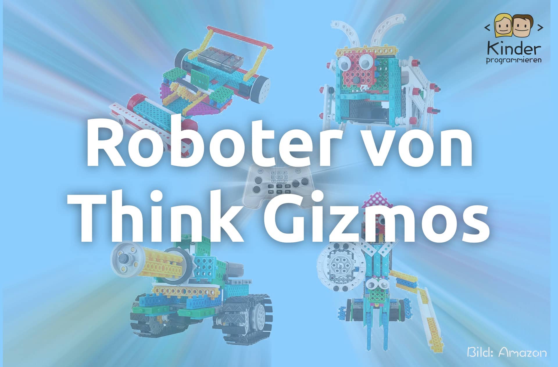Think Gizmos Großer Roboter ferngesteuert für Kinder Hervorragendes Spielzeug 